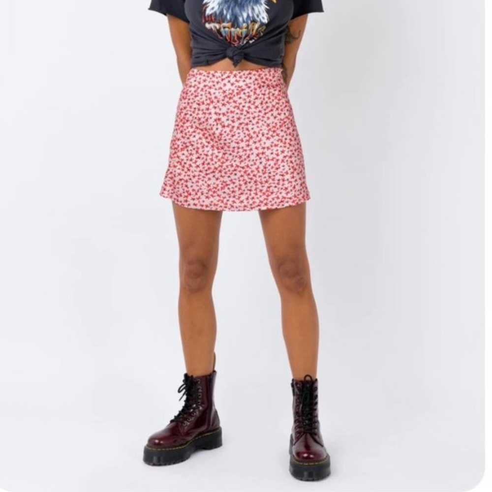 Princess Polly The Joan Mini Satin Skirt